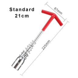 16mm/21mm Spark Plug Removal Tool Wrench 360 Degree Rotation Spark Plug Removal Socket Wrench Auto Repair Tool T-Handle
