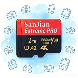 128GB 256GB Original Micro TF/SD Card Class 10 High Speed Memory Card Compatible with Phone, Laptop and PC