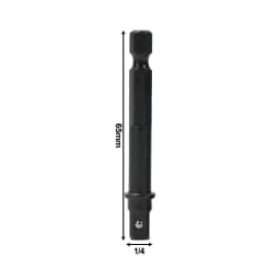 1/4" Drill Socket Adapter For Im Pa Ct Driver Hex Shank To Square Socket Extension 1/4 Inch For Mounting On A Hexagonal Tool