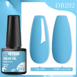 Mtssii Reflective Glitter Gel Pink Sparkling Sequins Gel Nail Polish Soak Off UV Nail Gel Semi-permanent Nail Art Decoration