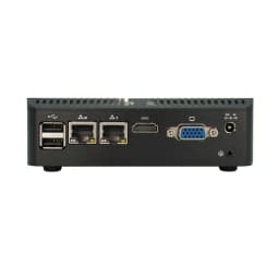 Fanless Industrial Mini PC J6412 J4125 12th Gen N100 N150 2*LAN RS232 HD VGA Win10/11 Linux Ubuntu WIFI Desktop Computer Home PC