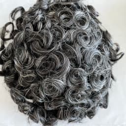 20MM Curly Toupee For Black Men Human Hair Replacement System Hair Topper Pieces for Men Durable Replacement Capillary Prosthesi