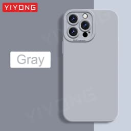 For iPhone16 Pro Max YIYONG Silky Liquid Silicone Soft Cover For iPhone 16 e 16e 15 14 Plus 11 12 13 Mini SE 2 3 2020 2022 Case