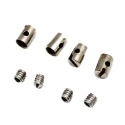 4 Sets Solderless Cable Nipples 5mm Throttle Choke for Motorcycle Scooter Quad Mower