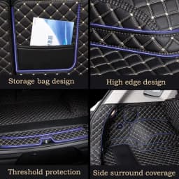 Car Trunk Mats For Toyota C-HR CHR IZOA AX10 AX50 2016-2022 Anti-dirty Cover Storage Pad Cargo Liner Carpet Rug Auto Accessories