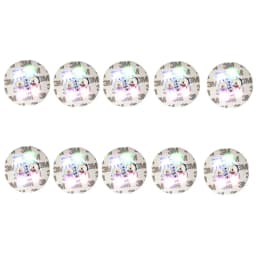 10/5PCS LED Coaster 3 Modes with Battery Powered Wine Glass Mat Cup Pad Sticker Bottle Drinking Club Bar Party Decor Night Light