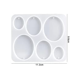 Earring Pendant Silicone Mold Epoxy Resin Mixed Style Jewelry Making Casting Molds DIY Charms Pendant Mould Creative Craft DIY