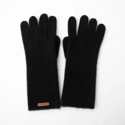 High-Quality Pure Cashmere Five-Finger Gloves Solid Color Long Warm Gloves For Men/Women Winter Outdoor Knitted Mittens Unisex