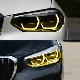CSL Yellow DRL Angel Eye LED Board Adaptive Headlight 63117466107 63117466108 for BMW X3 X3M F97 G01 X4 X4M G02 F98 2017-2021