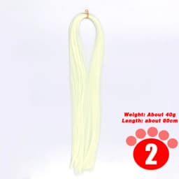 80CM 1/3 1/4 1/6 SD Doll Hair Accessories Salon Ob Heat Resistant Doll Wig Hair Hand Woven Modified DIY Hair Grafting Hair
