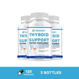 Thyroid Support Capsules - for Thyroid Health, Metabolism, Energy and Focus, Relieve Fatigue