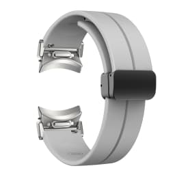Quick Fit Magnetic Silicone Strap For Samsung Galaxy Watch 6 5 4 40mm 44mm 6 Classic 47 43mm 42 46mm 5Pro 45mm 20mm Sports Band