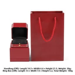 Ele European Sle Nelace Bracelet Ring Earring Box High End Jewelry Paaging Box with Octagonal Bule for Gifts