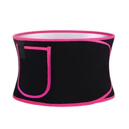 New Silver Ion Slimming Sweat Belt Adjustable Fat Burning Waist Tummy Trimmer Elastic Belly Sweat Girdle Belt Men and Women