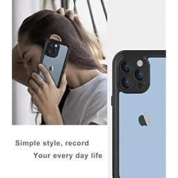 Full Sealed Clear IP68 Waterproof Case For iPhone 16 15 14 Plus 13 12 11 Pro Max Mini XS XR X Shockproof Cover Screen Protector