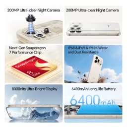 Honor 600 Pro 5g Smartphone Eu Version Snapdragon 8 Elite 6.57”Amoled Display 6400Mah 80W Supercharge 50W Wireless 12Gb+512Gb 200Mp Ai Ultra Night Metal Unibody Design Esim Ai Button Nfc