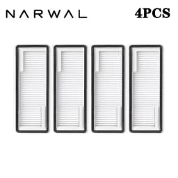 Narwal Flow Accessories Main Side Brush HEPA Filter Mop Cloths Dust Bag Vacuum Cleaner Replacement Spare Parts