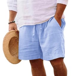 New Mens Cotton Solid Color Short Lightweight Gym Pants 2026 Beach Shorts Men Jogging Sport Large Short Homme