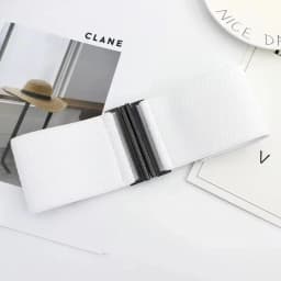 New Wide Elastic Belt Solid Color Corset Belt Metal Buckle Lady Fashion Cummerbands Stretch Cinch Waistband Women Waist Belt