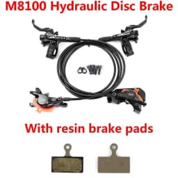 SHIMANO DEORE SLX XT MT200 M7100 M8100 Brake Mountain Bike Hydraulic Disc Brake MTB ICE-TECH Left & Right