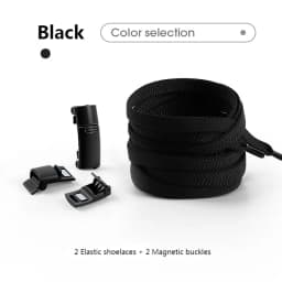 Magnetic Locking Shoelaces Without Ties Sneakers Elastic Laces Children Adults Flat No Tie Shoe Laces Shoe Accessories