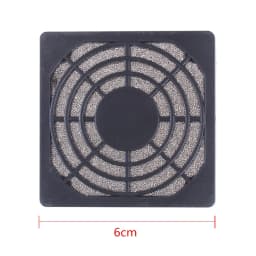 4/6cm Fan Dustproof Dust Filter Plastic Guard Grail Cover Computer Case Cooler Radiator