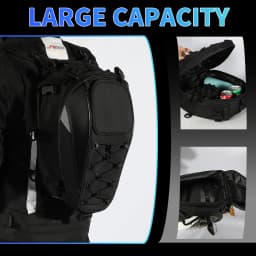 Waterproof Motorcycle Tail Bag High Capacity Multifunction Backpack Seat Bag Universal For YAMAHA KTM Dirt Pit Bike Ebike Parts