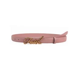 Women's Belt with Adjustable Luxury Signature Buckle Design, for Jeans & Dresses, Y2K Style Soft Comfortable Waist Belt