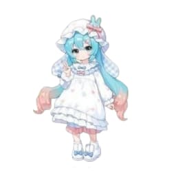 Blokees Hatsune Miku Blind Box DaaLaMode Fluffy Sweet Dream Party Posable Joint Doll Collectible Anime Figure Hobby Display Gift