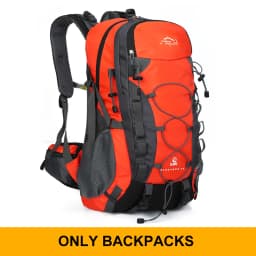 Hiking Storage Backpack Sturdy 40-liter Travel Backpack Suitable for Mountaineering Hiking Camping Backpack Men Tactical Bag