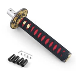 Universal 150MM/200MM/260MM JDM Katana Samurai Sword Shift Knob Shifter With Adapters Gear Shift knob