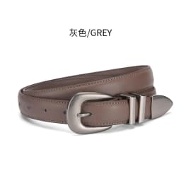 Internet Popular Cowhide Belt Women's Fashionable Versatile Decorative Dress Jeans Leather Belt