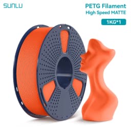 SUNLU High Speed PETG Filament 1.75mm +/- 0.02 MM 1kg Spool (2.2lbs) High Speed Printing Filament Fit Most FDM Printer