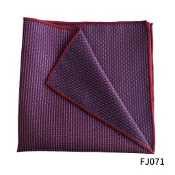 Pocket Square Silk Jacquard Woven Red Orange Handkerchief Fashion Men Suit Pocket Hanly Wedding Business Party Suit Set Handker