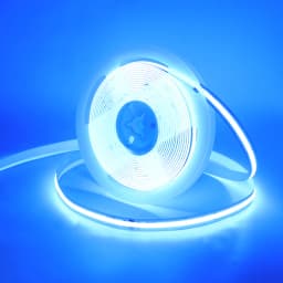 DC 12V 24V COB Strip 320Leds/M High Density RA90 White Pink Yellow Ice Blue Red Green Flexible Ribbon Rope LED Light