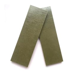 2pieces Flax Micata Knife Handle Material Template Board for DIY Knife Handle Making Material Craft Supplies 120x40x5mm