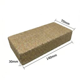 High-Temperature Soft Soldering Fire Brick for Jewelry Making Refractory Insulating Block Silversmithing Melting Processing Tool