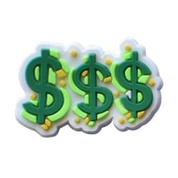 Hot 1pcs Money Shoe Charms for Crocs Accessories Charms Clog Sandals Decoration Shoe Pins Women Men Adults Party Favor