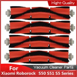 Main Brush For Xiaomi Roborock S50 S51 S5 Series Robot Vacuum Cleaner Roller Brushes Spare Parts Sweeper Replacement Accessories