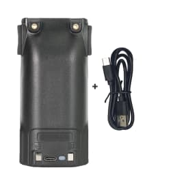 Baofeng Walkie Talkie uv82 Battery Type-C Rechargable Batterior for Baofeng 8D Two Way CB Radio USB Battery Wireless set