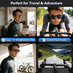 2026 4K 8MP Smart Glasses Men HD Camera 150+Language Translation ChatGPT WIFI Video Recording Bluetooth CallAudio Glasses Women