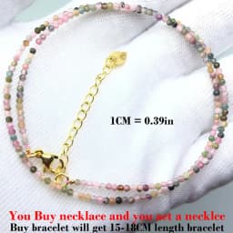 Simple Bohemian Natural Stone Cut the Shiny Beads Necklace Bracelet Set for Women Charms Fashion Female Party Gift Jewelry