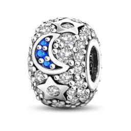 925 Sterling Silver Snow Mountain Scenery Starry Sky Charms Beads Fit Original  Bracelet Bangle High Quality DIY Jewelry