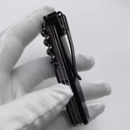 1piece Stainless Steel Deep Carry Pocket Back Clip for 91mm Vt Swiss Army Knife Back Clip Accessories