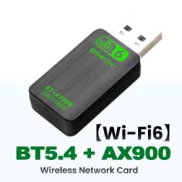 KEBIDUMEI WiFi 6 AX900 WiFi USB Adapter Bluetooth 5.4 Wireless Network Card 2.4G 5GHz Wi-Fi Receive USB For PC Laptop Win10 11