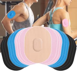 10pcs Waterproof Adhesive Patches Freestyle Libre Sensor Covers Patch Clear CGM Sweatproof Overpatch Tape Long Lasting