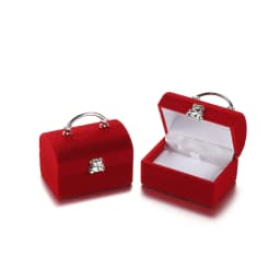 1 Pcs Exquisite Velvet Jewelry Box Container Wedding Ring Box for Earrings Necklace Bracelet Display Gift Box Holder