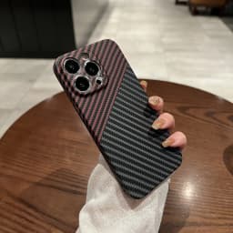 carbon fibre phone case for iphone 17 16 15 14 13 12 11 pro max hard back cover for iphone x xs max Ultra thin camera protection
