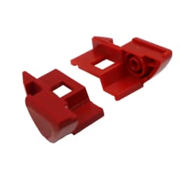 Plastic Parts Lock Key Case Box For Milwaukee 18V Li-ion Battery Fittings Replacement Accessories Spare Parts Module Assembly
