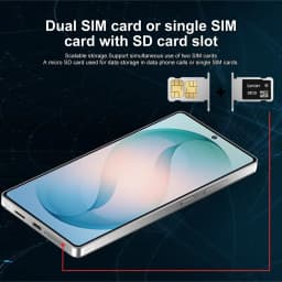 K-Touch Mobile Phones C26 Ultra Smartphone Android 15 Cell Phone 7.3 Inch 16+48MP 22GB+2TB 7800mAh 5G Dual SIM Face Unlocked Cellphones For Men Women Gifts